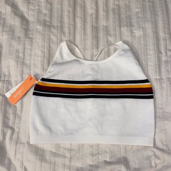 Colsie Tops - Halter top w stripe!